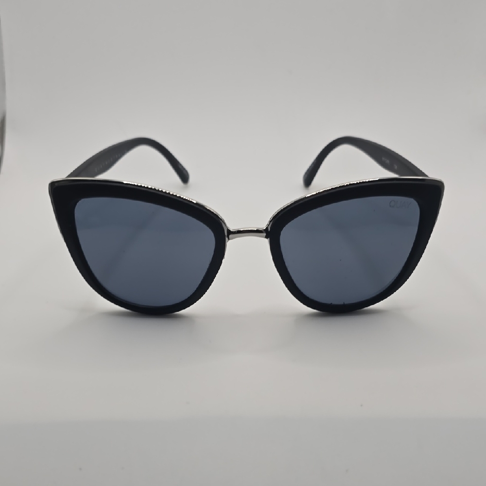 Quay Australia Black Cat-Eye 'My Girl' Sunglasses